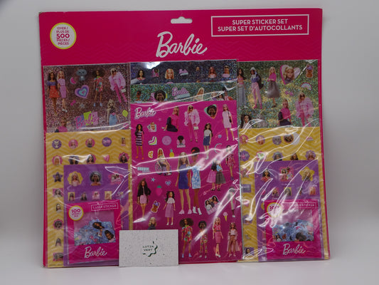 Super set d’autocollants Barbie d'occasion MATTEL - Dès 6 ans | Ref 13012