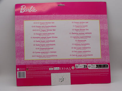 Super set d’autocollants Barbie d'occasion MATTEL - Dès 6 ans | Ref 13012