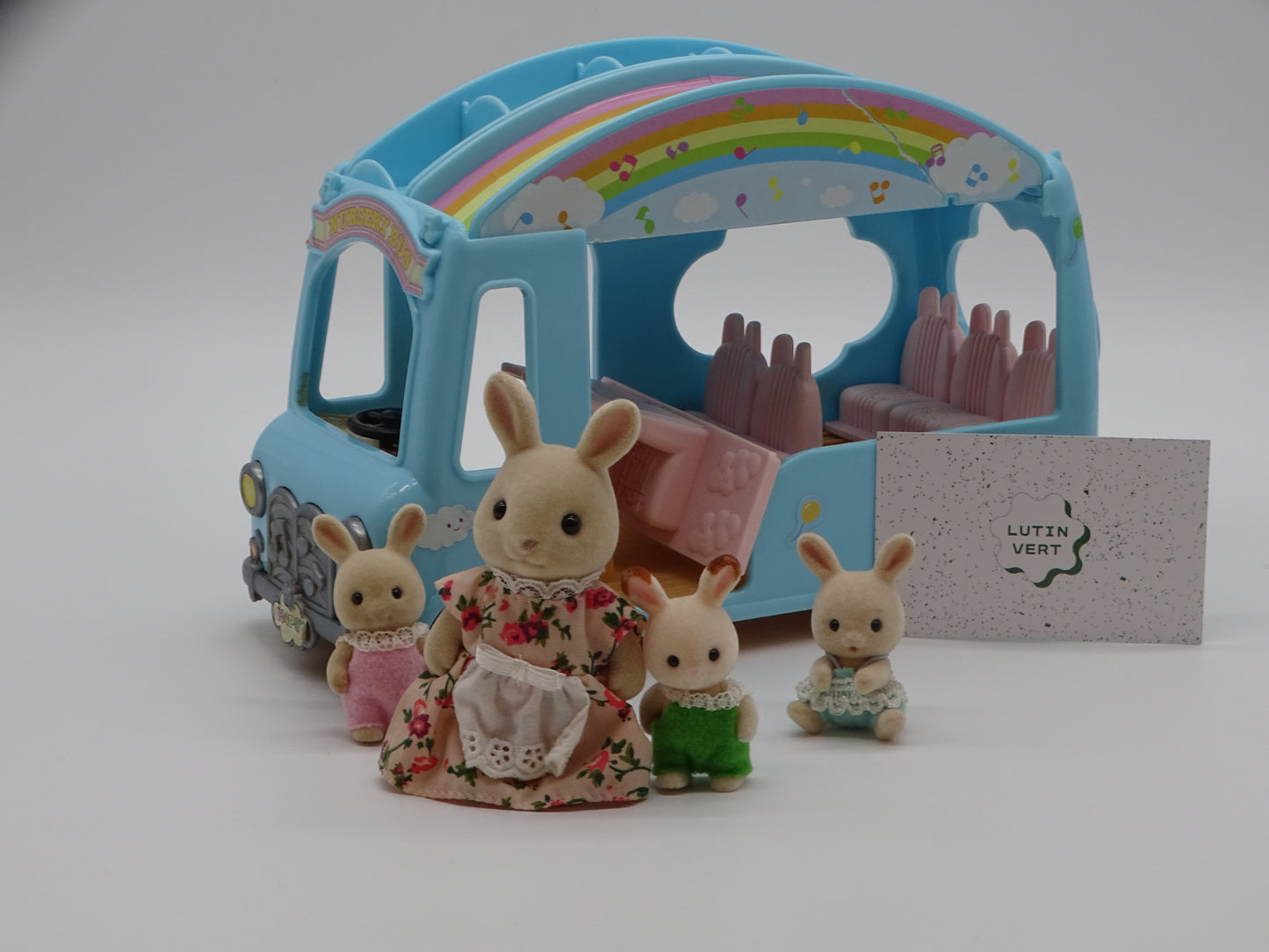 Le bus arc en ciel des bébés d'occasion SYLVANIANS - Dès 3 ans | Ref 13026