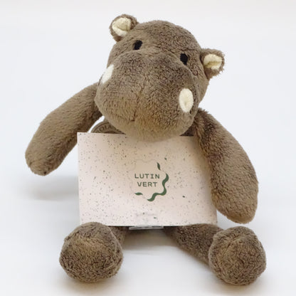Doudou hippopotame Roland Garros DOUDOU ET COMPAGNIE - Dès 3 mois | Ref 15690