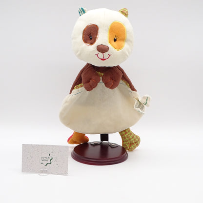 Doudou plat clara marron et beige LILLIPUTIENS - Dès Naissance | Ref 15691