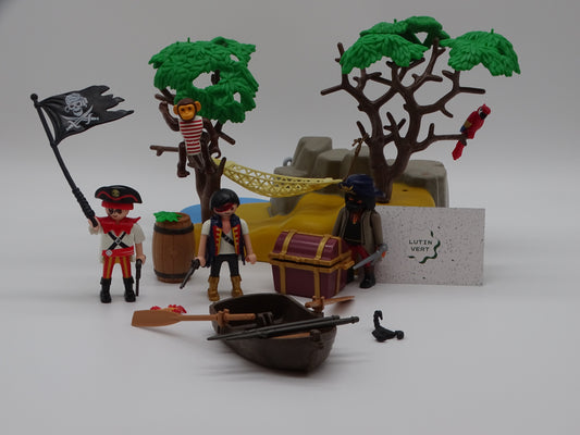 Playmobil pièce unique « Île aux Pirates » d'occasion PLAYMOBIL - Dès 4 ans | Ref 13039