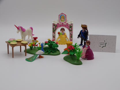 Playmobil pièce unique « Le goûter des princesses et des animaux fantastiques » d'occasion PLAYMOBIL - Dès 4 ans | Ref 13035