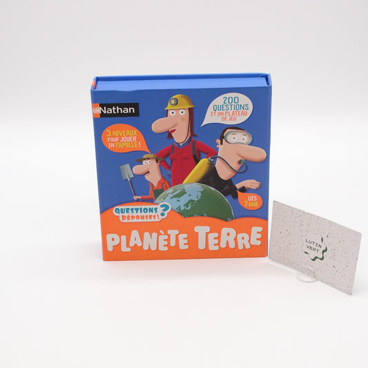 Planète terre ( questions ? Réponses ! ) NATHAN - Dès 7 ans | Ref 15696