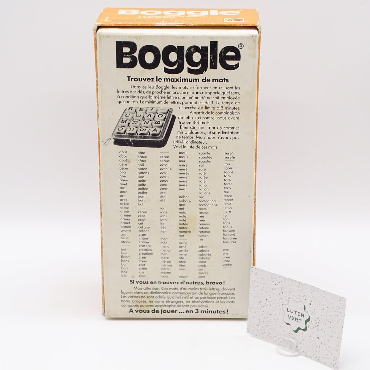 Boggle MIRO-MECCANO - Dès 8 ans | Ref 15695