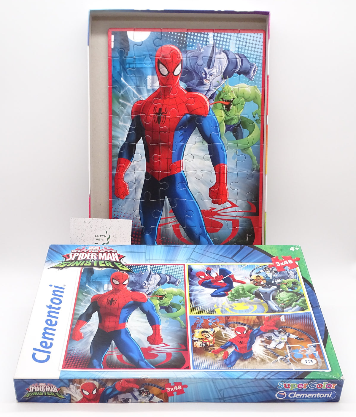 Puzzle Ultimate Spider-Man VS The Sinister 6 CLEMENTONI - Dès 4 ans | Ref 15712
