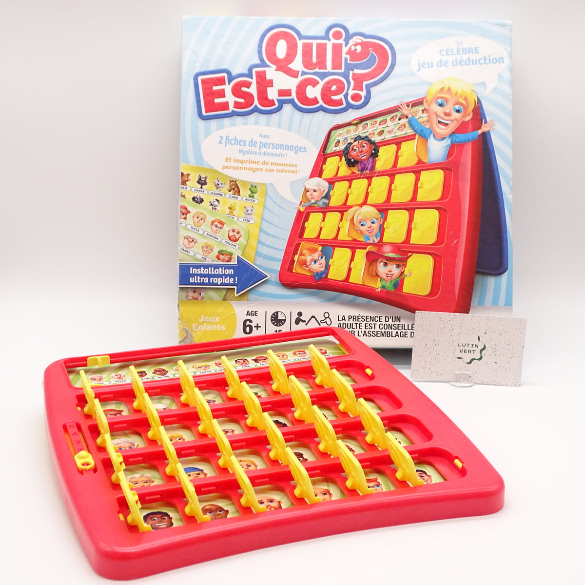 Qui Est-ce ? Jeu de déduction HASBRO - Dès 6 ans | Ref 15711