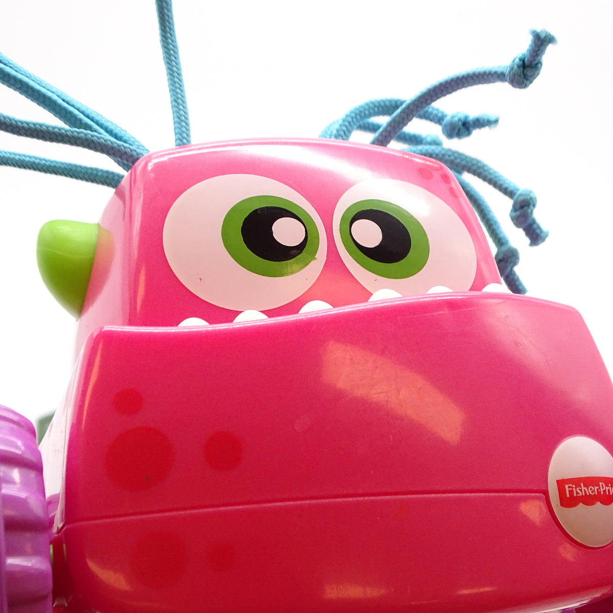 Voiture Monstre Rose Press & Go FISHER-PRICE  - Dès 18 mois | Ref 15723