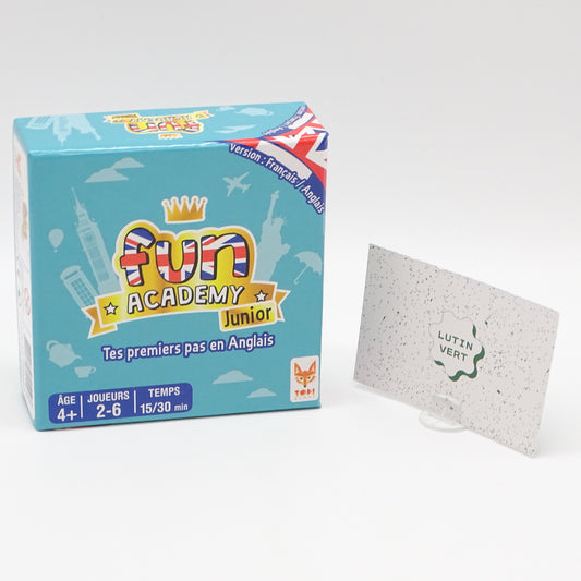 Fun Academy Junior – Tes premiers pas en Anglais TOPI GAMES - Dès 4 ans | Ref 15726