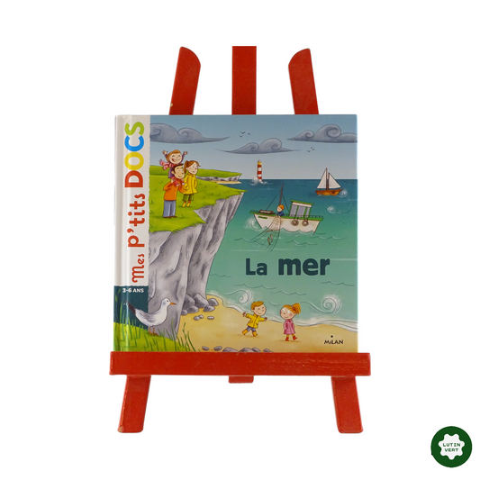 La Mer Mes p’tits docs d'occasion MILAN JEUNESSE - Dès 3 ans | Lutin Vert
