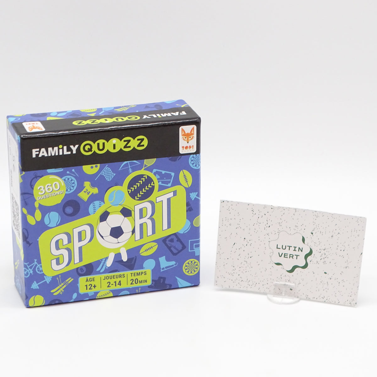 Sport Family Quizz  TOPI GAMES - Dès 12 ans | Ref 15734