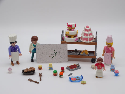 Playmobil pièce unique « Les pâtissières » d'occasion PLAYMOBIL - Dès 3 ans | Ref 13057