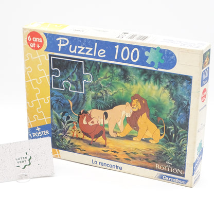 Puzzle 100 Pièces Le  CARREFOUR  - Dès 6 ans | Ref 15738