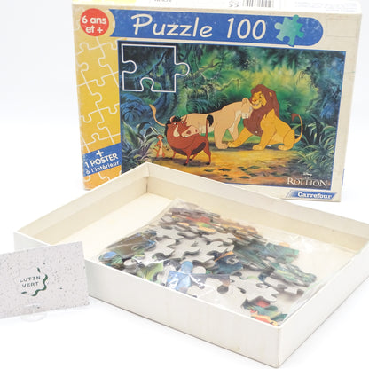 Puzzle 100 Pièces Le  CARREFOUR  - Dès 6 ans | Ref 15738