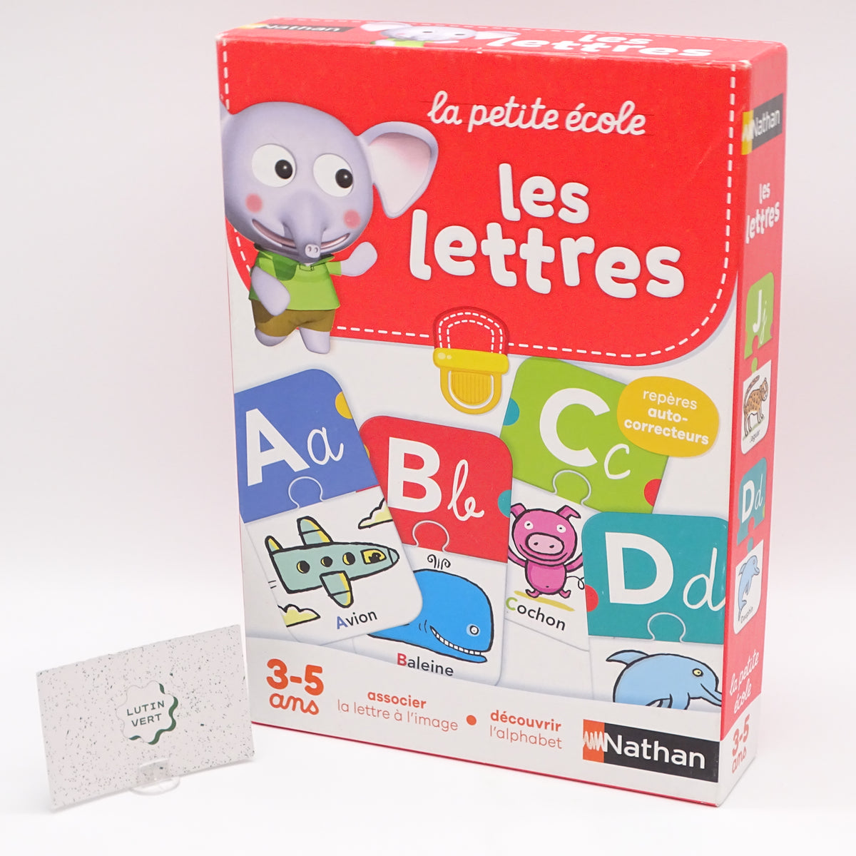 La Petite école. Les Lettres NATHAN - Dès 3 ans | Ref 15740
