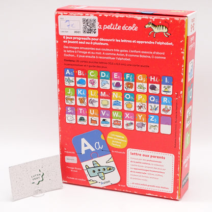 La Petite école. Les Lettres NATHAN - Dès 3 ans | Ref 15740