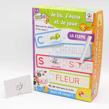 Je lis, J’écris et Je joue  LISCIANI - Dès 3 ans | Ref 15739