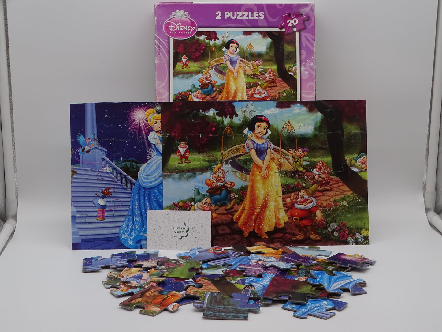 2 Puzzles « Disney Princess » d'occasion EDUCA - Dès 3 ans | Ref 13067