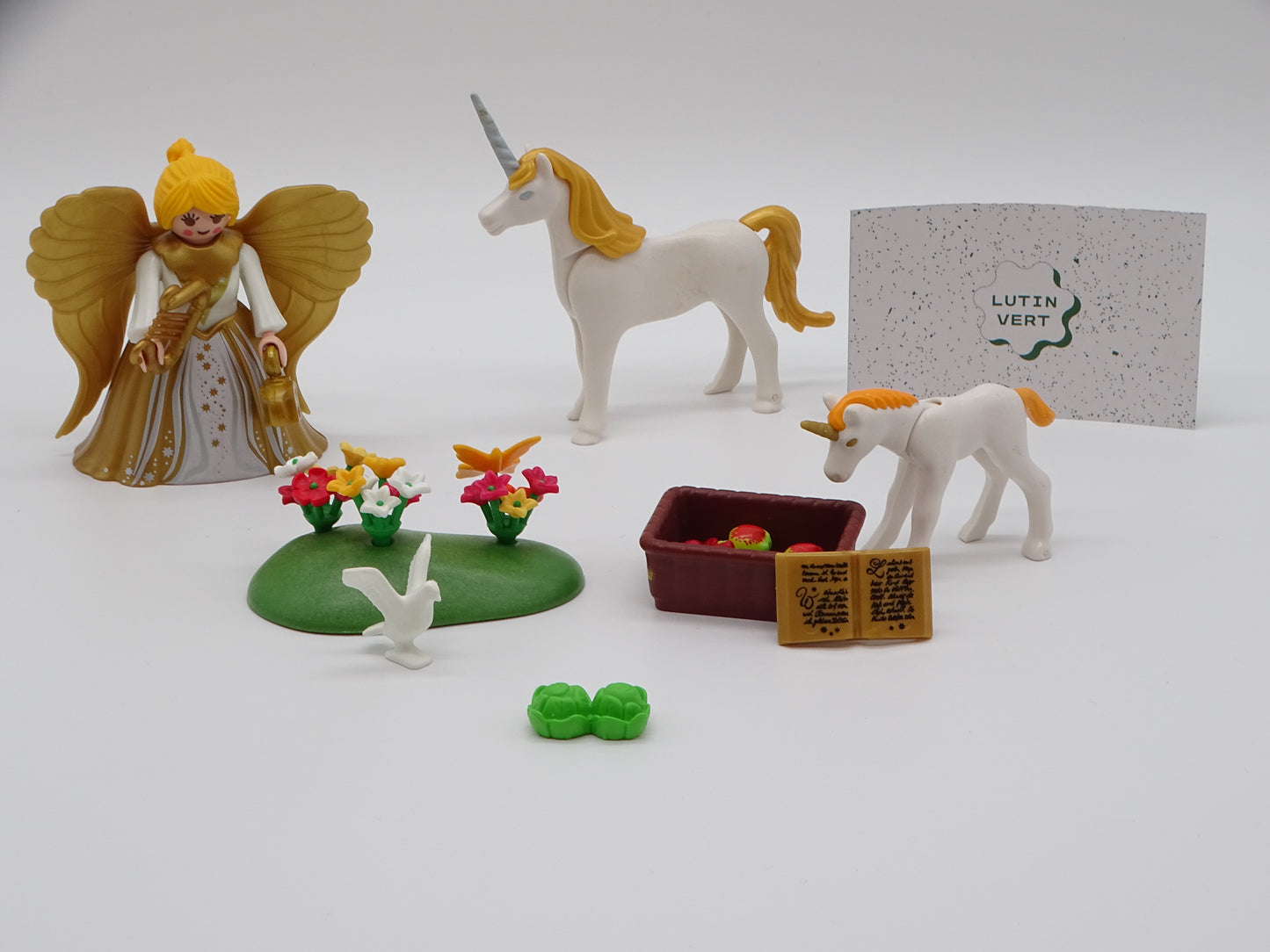 Playmobil set unique « L’ange et les licornes » d'occasion PLAYMOBIL - Dès 4 ans | Ref 13081