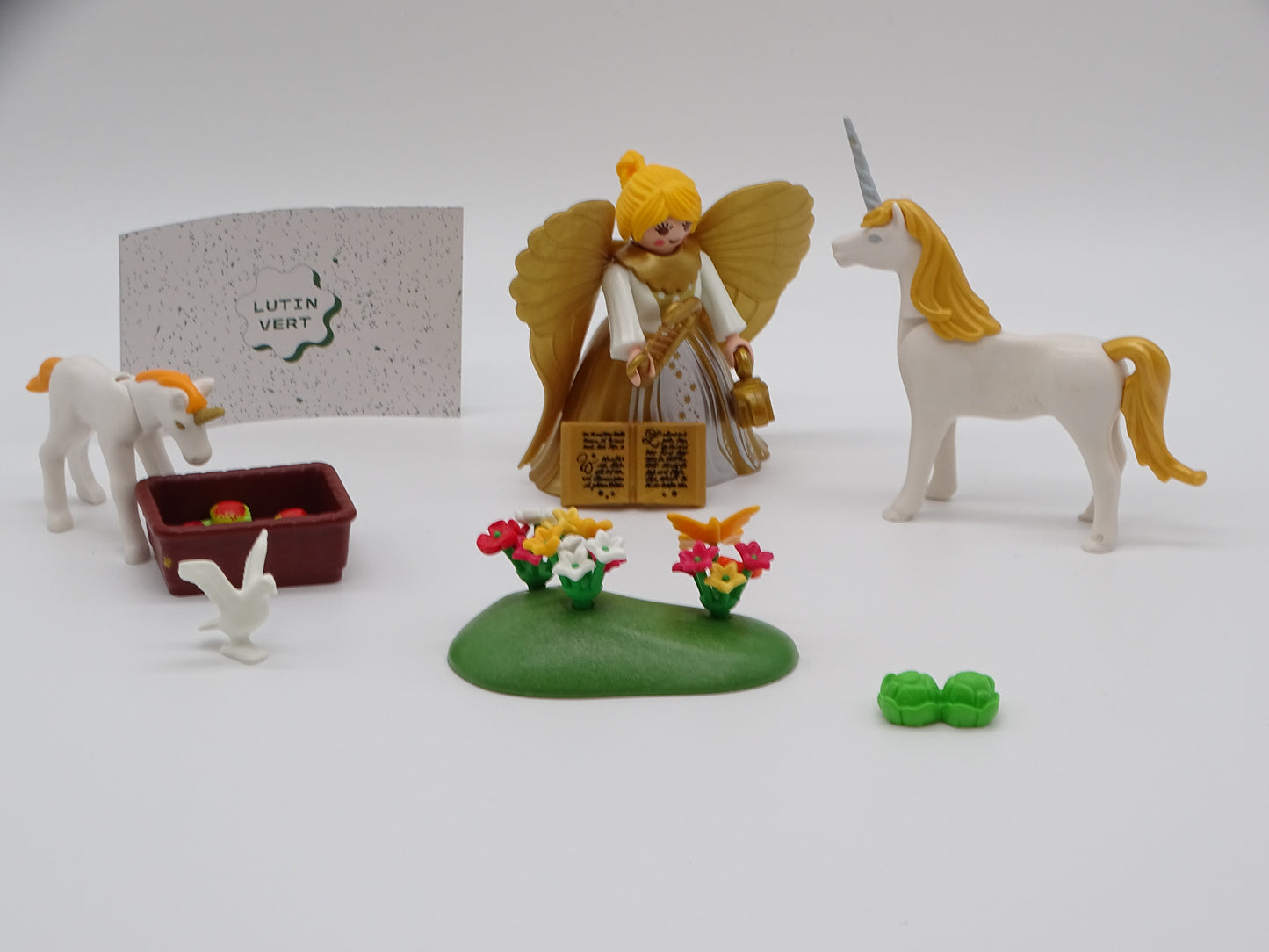 Playmobil set unique « L’ange et les licornes » d'occasion PLAYMOBIL - Dès 4 ans | Ref 13081