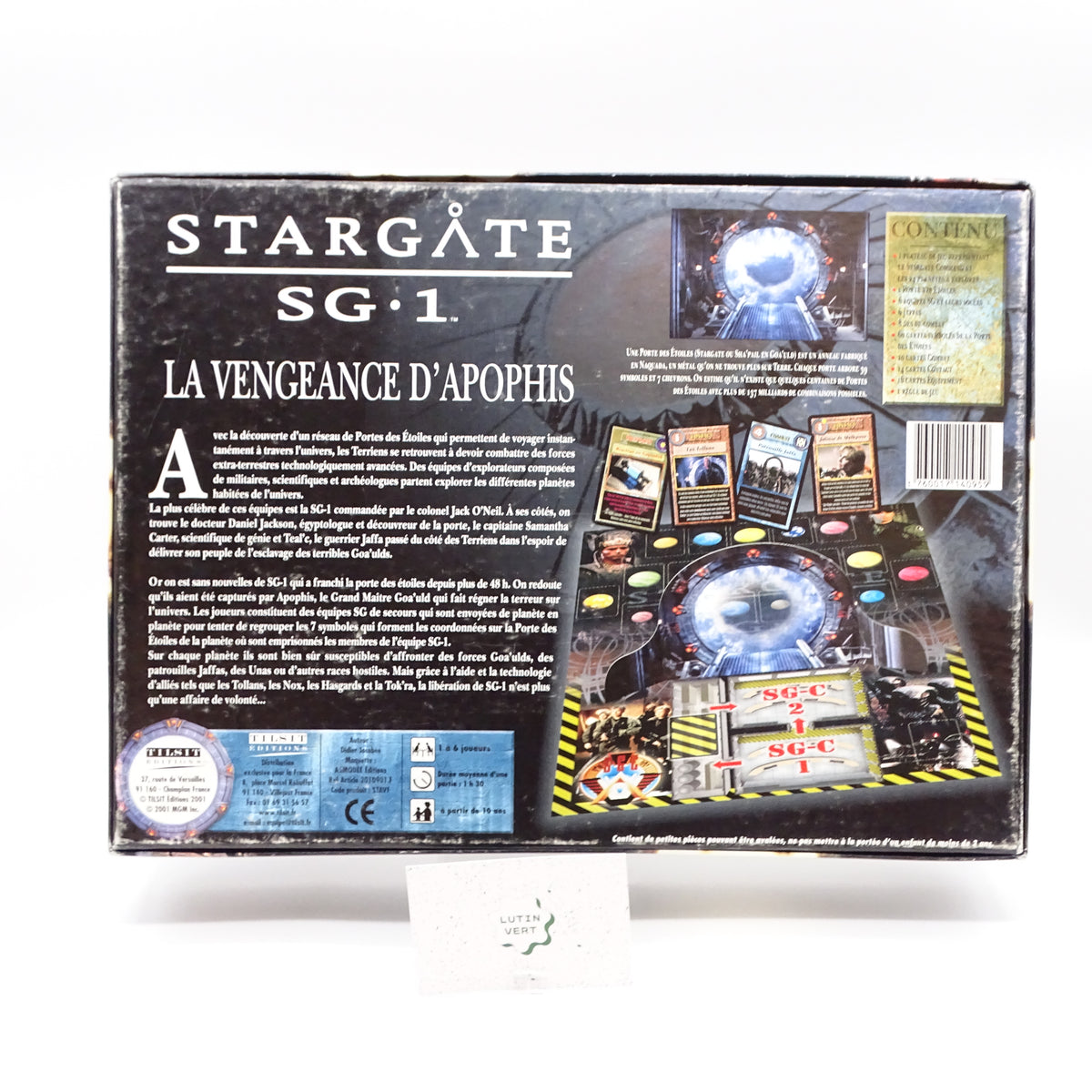 Stargate SG1 La vengeeance d’apophis TILSIT EDITIONS - Dès 10 ans | Ref 15746