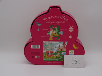 Puzzle « Le carrosse d’Elise » d'occasion DJECO - Dès 5 ans | Ref 13092