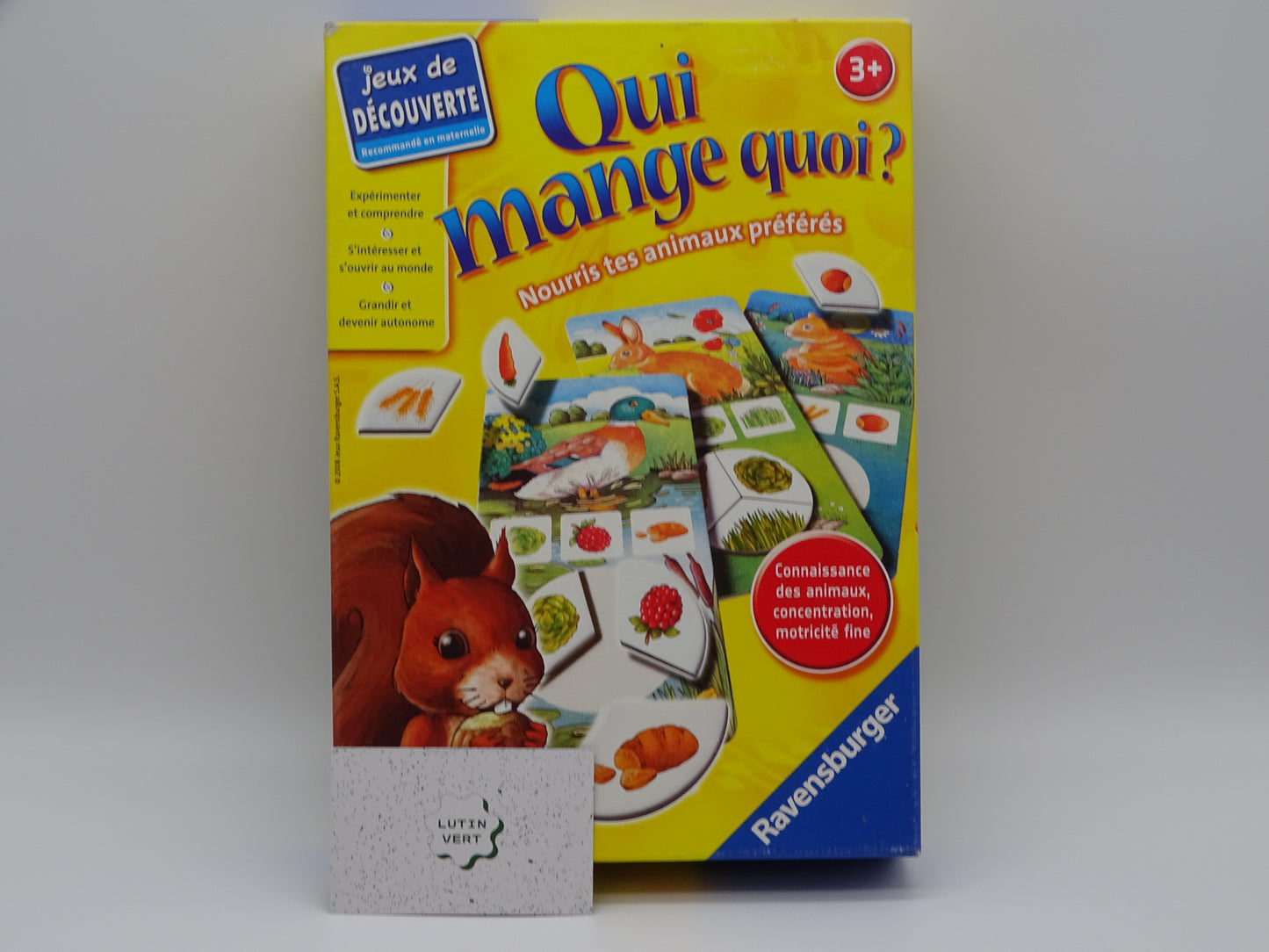 Qui mange quoi ? d'occasion RAVENSBURGER - Dès 3 ans | Ref 13090