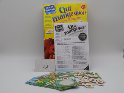 Qui mange quoi ? d'occasion RAVENSBURGER - Dès 3 ans | Ref 13090