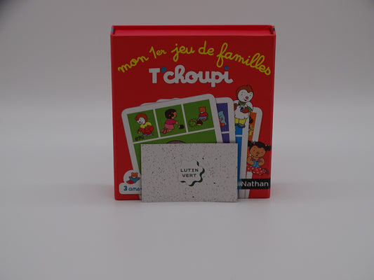 Mon 1er jeu de famille « T’choupi » d'occasion NATHAN - Dès 3 ans | Ref 13108