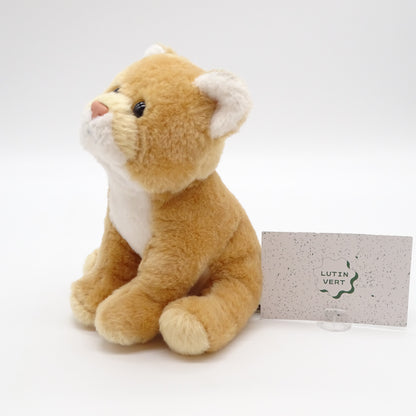 Peluche lionceau beige GIPSY - Dès 3 ans | Ref 15756