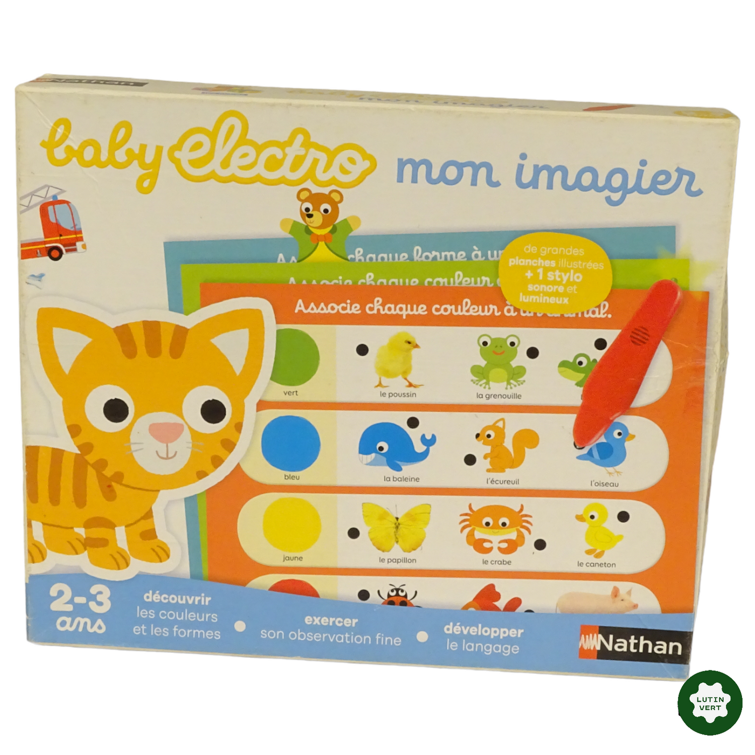 Baby electro mon imagier, jeux educatifs