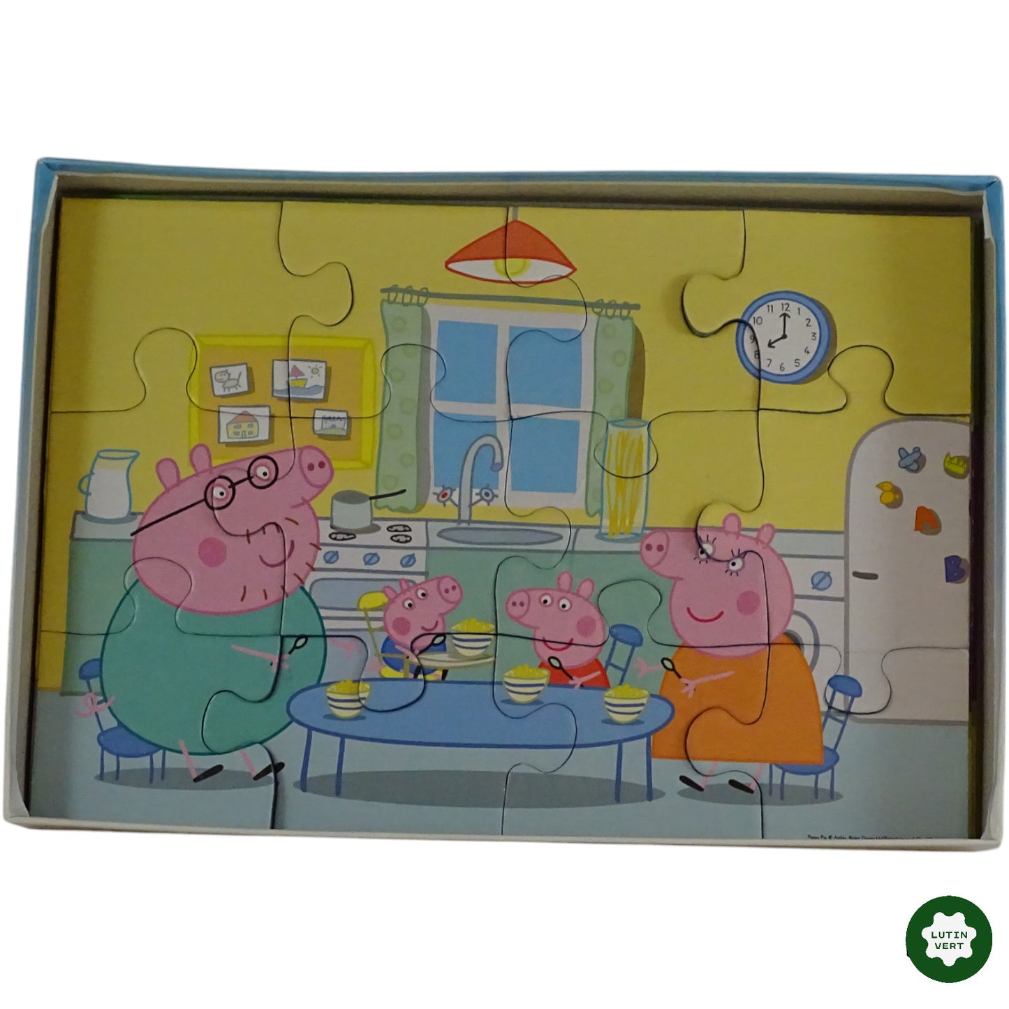 2 Puzzles Peppa Pig 12 pcs d'occasion RAVENSBURGER - Dès 3 ans | Ref 9104