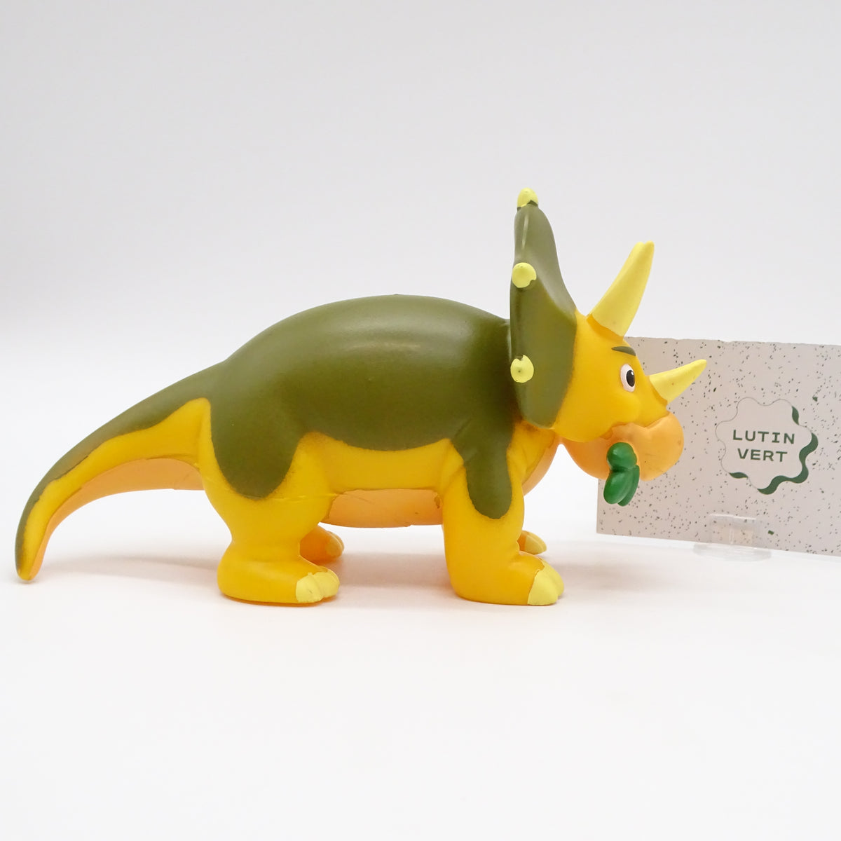Figurine de dinosaure Tricératops – Collection « Le Monde des Dinos » DEAGOSTINI - Dès 3 ans | Ref 15757