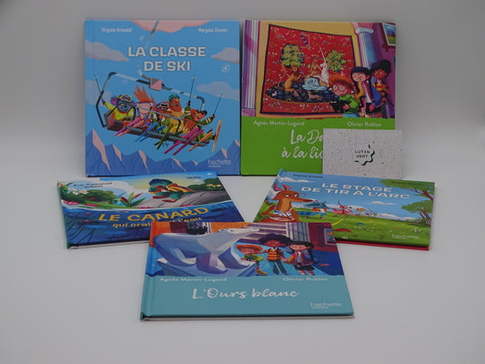 Lot de 5 livres d'occasion HACHETTE JEUNESSE - Dès 3 ans | Réf 13113