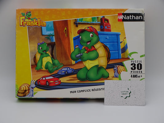 Puzzle « Franklin joue dans sa chambre » d'occasion NATHAN - Dès 4 ans | Ref 13119