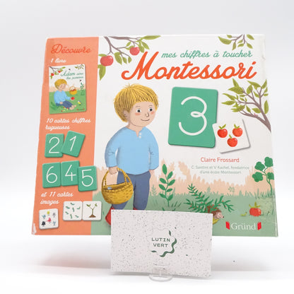 Mes chiffres à toucher Montessori GRÜND - Dès 3 ans | Ref 15752
