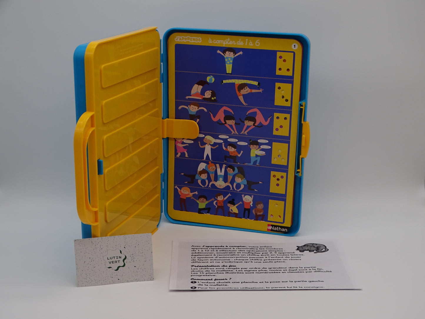 Mallette « J’apprends à compter » d'occasion NATHAN - Dès 4 ans | Ref 13112