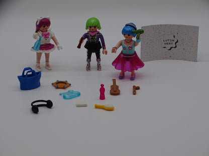 Playmobil pièce unique « le groupe de K-pop » d'occasion PLAYMOBIL - Dès 4 ans | Ref 13127