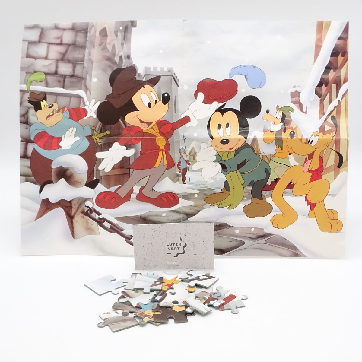 Puzzle 100 pièces Walt Disney Le Prince et le Pauvre JEUX NATHAN  - Dès 6 ans | Ref 15753