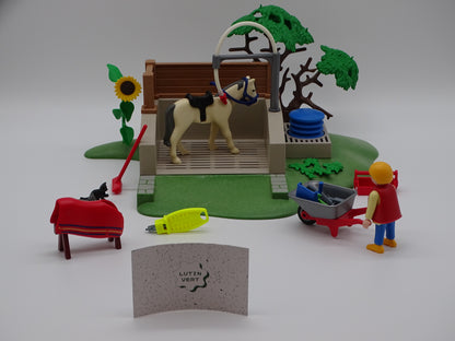 Playmobil 4193 « Box lavage chevaux » d'occasion PLAYMOBIL – Dès 4 ans | Ref 13125
