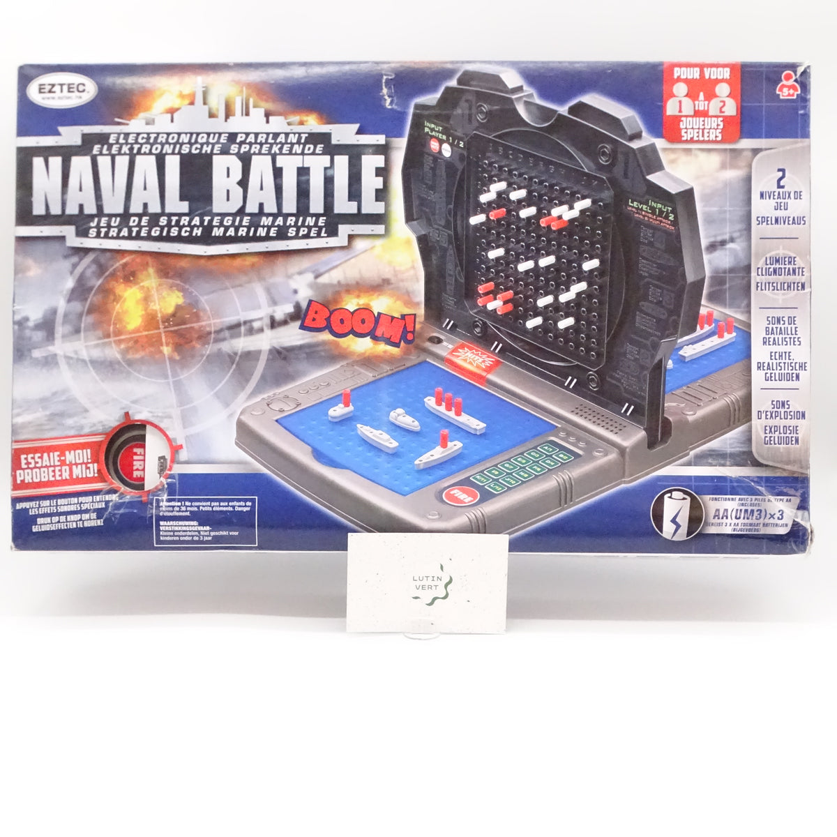 Bataille Navale EZTEC - Dès 5 ans | Ref 15761