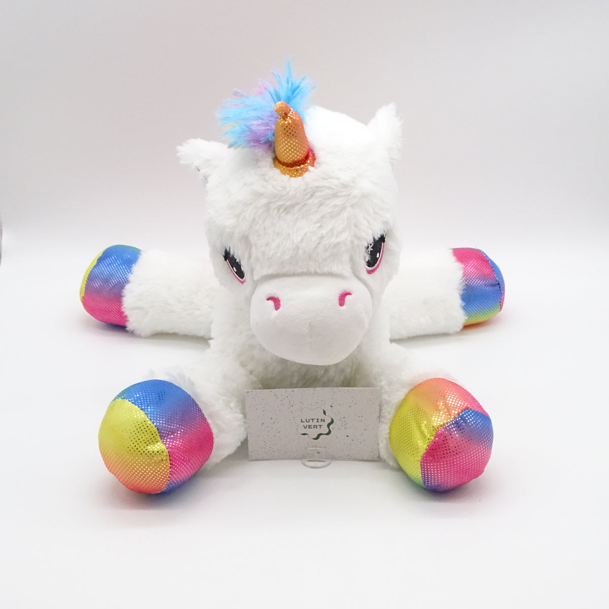 Peluche licorne arc-en-ciel SANS MARQUE - Dès Naissance | Ref 15762