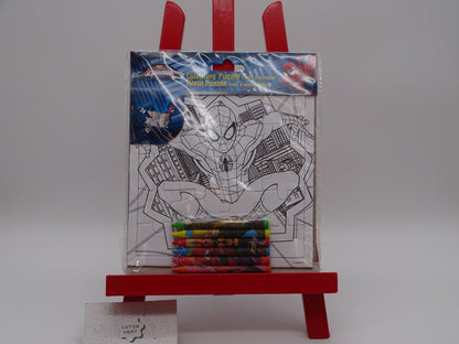 Puzzle Spider-Man à colorier d'occasion MARVEL - Dès 3 ans | Ref 13135