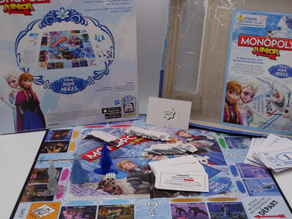Monopoly Junior « La Reine des Neiges » d'occasion HASBRO - Dès 5 ans | Ref 13140