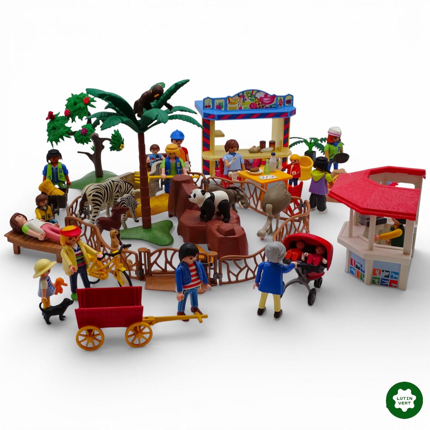 Playmobil pièce unique « Parc animalier » d'occasion PLAYMOBIL - Dès 4 ans | Ref 13123