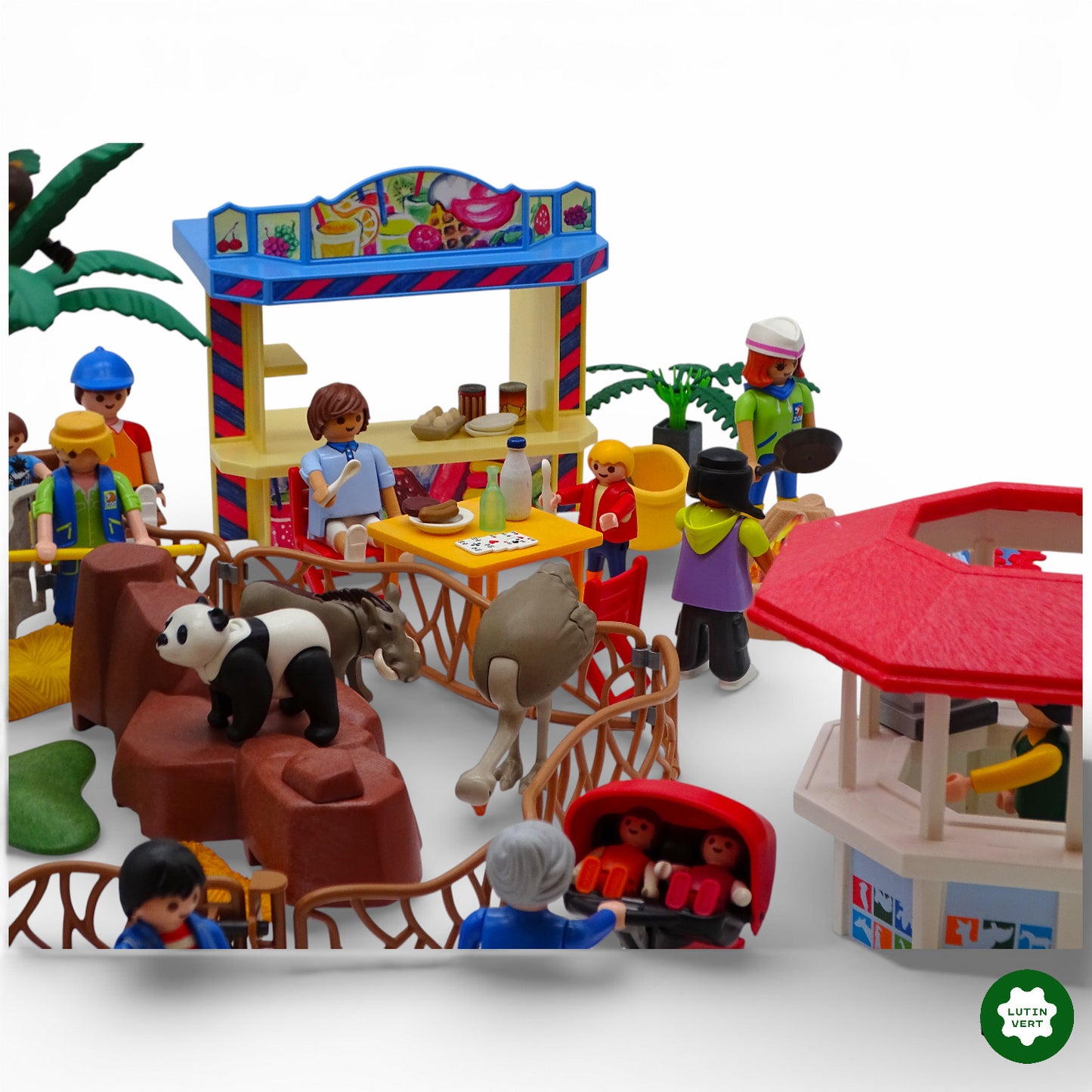 Playmobil pièce unique « Parc animalier » d'occasion PLAYMOBIL - Dès 4 ans | Ref 13123