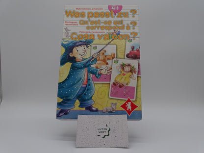 Cartes apprentissage vocabulaire « Qu’est-ce qui correspond à ? » d'occasion BERLINER SPIELKARTEN - Dès 4 ans | Ref 13150