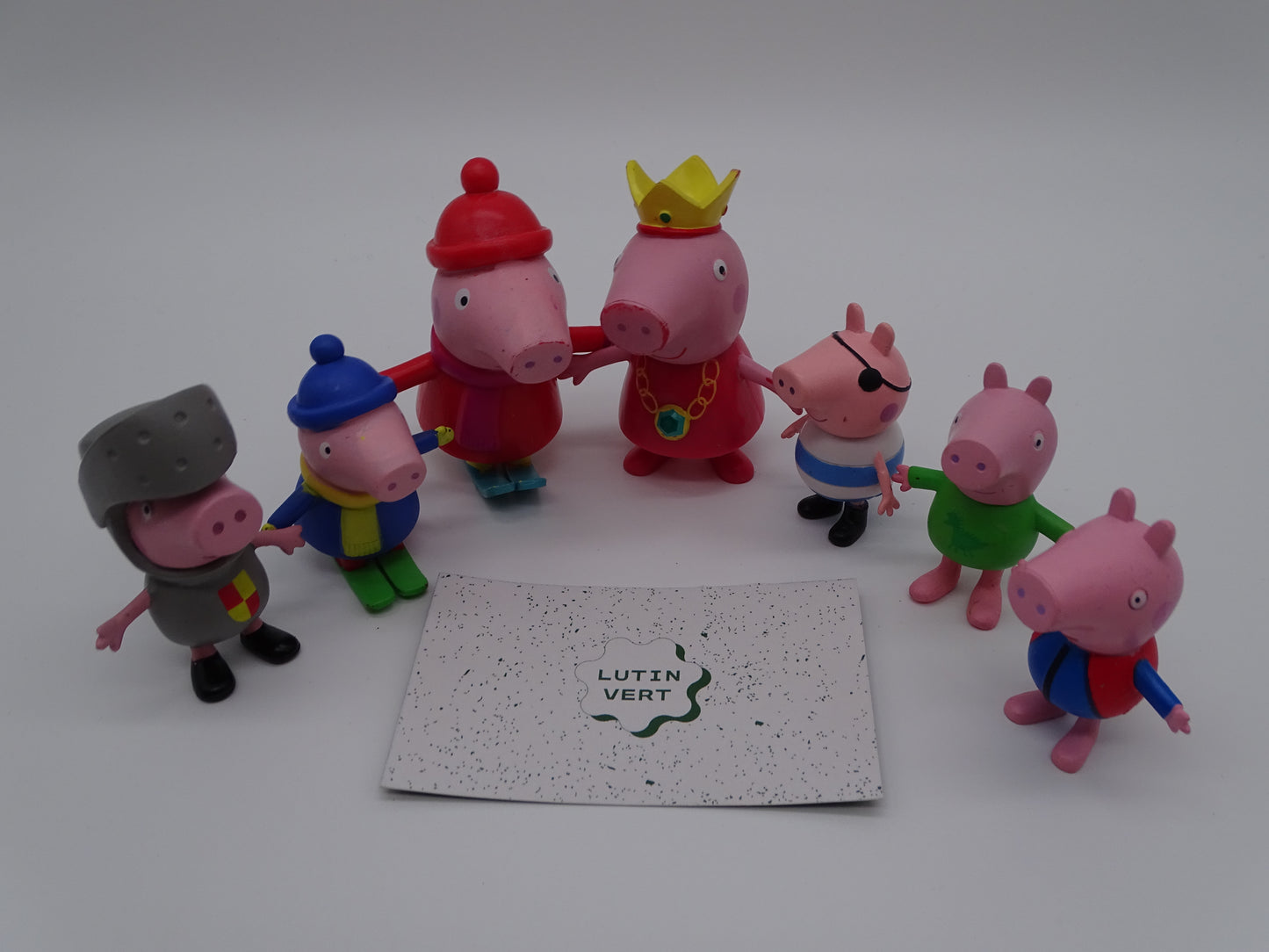 Lot 7 figurines « Peppa Pig » d'occasion HASBRO - Dès 3 ans | Ref 13147