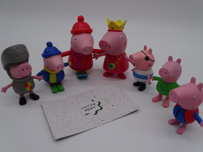 Lot 7 figurines « Peppa Pig » d'occasion HASBRO - Dès 3 ans | Ref 13147