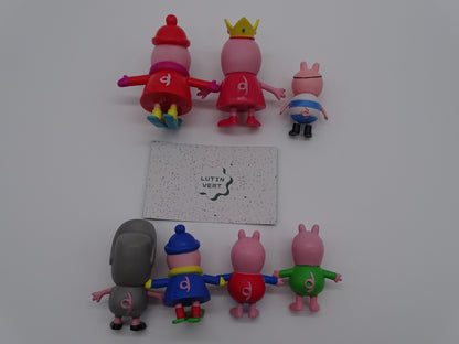 Lot 7 figurines « Peppa Pig » d'occasion HASBRO - Dès 3 ans | Ref 13147